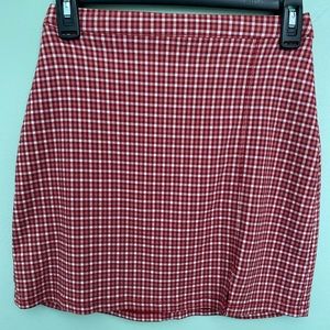 3/$18 Plaid Hollister skirt Size XS